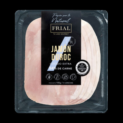 Jamón Cocido Extra Duroc Gran Selección Lonchas Frescas Grupofrial